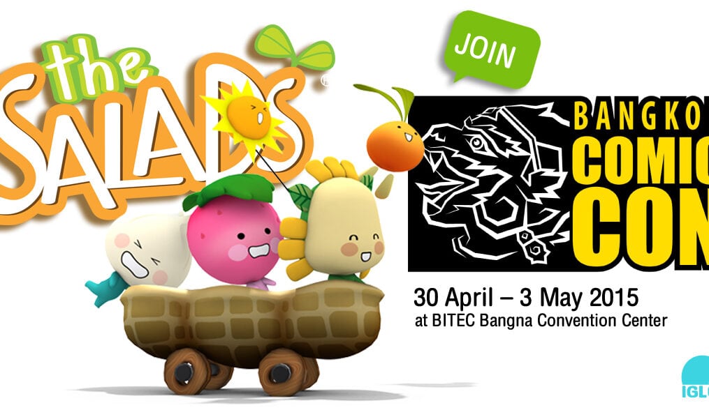 The Salads Joins Bangkok Comic Con 2015