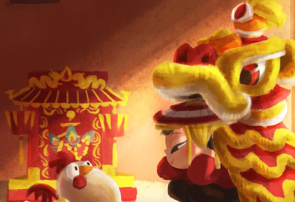 ART CHALLENGE #7:  HAPPY CHINESE NEW YEAR