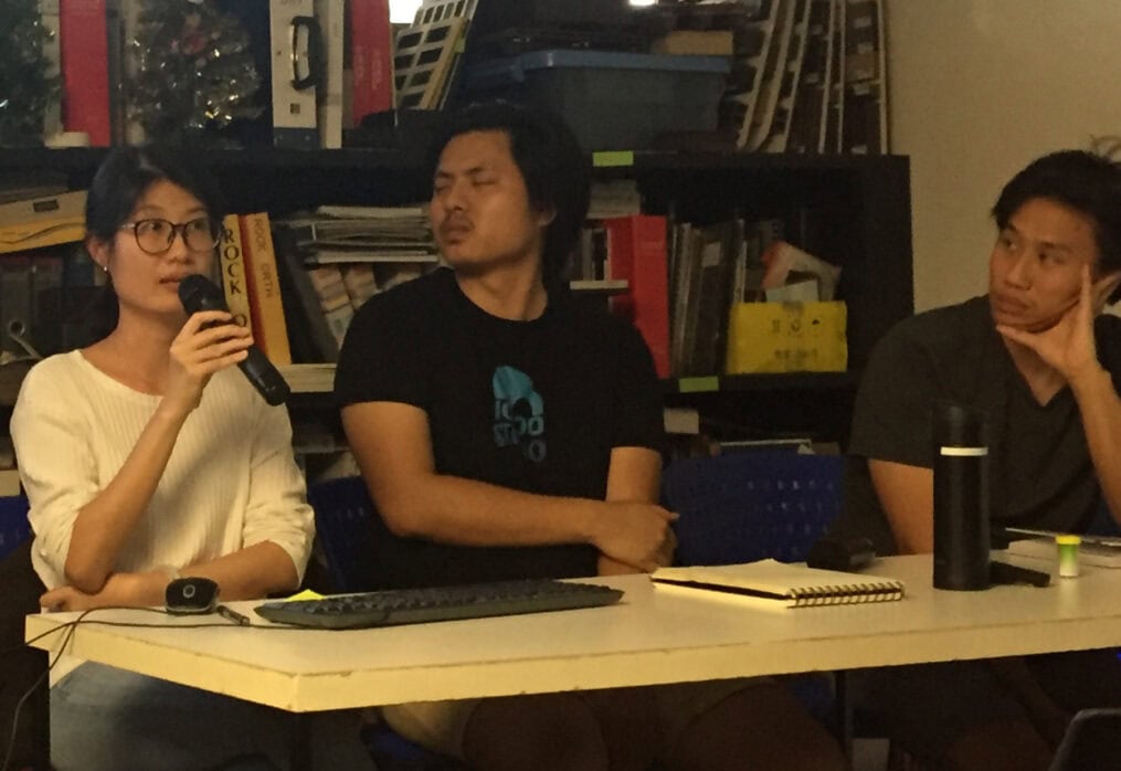 Ning, Ray and Nin shared MIFA Pitches Workshop experiences