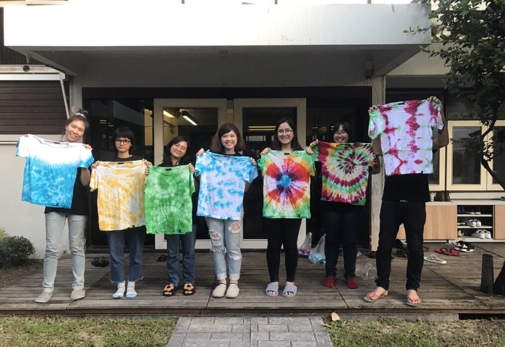 Class : How to make TIE-DYED fabric I & II !