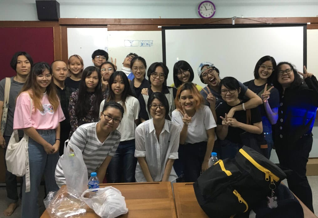 NING SHARED HER KNOWLEDGE AT SILPAKORN UNIVERSITY