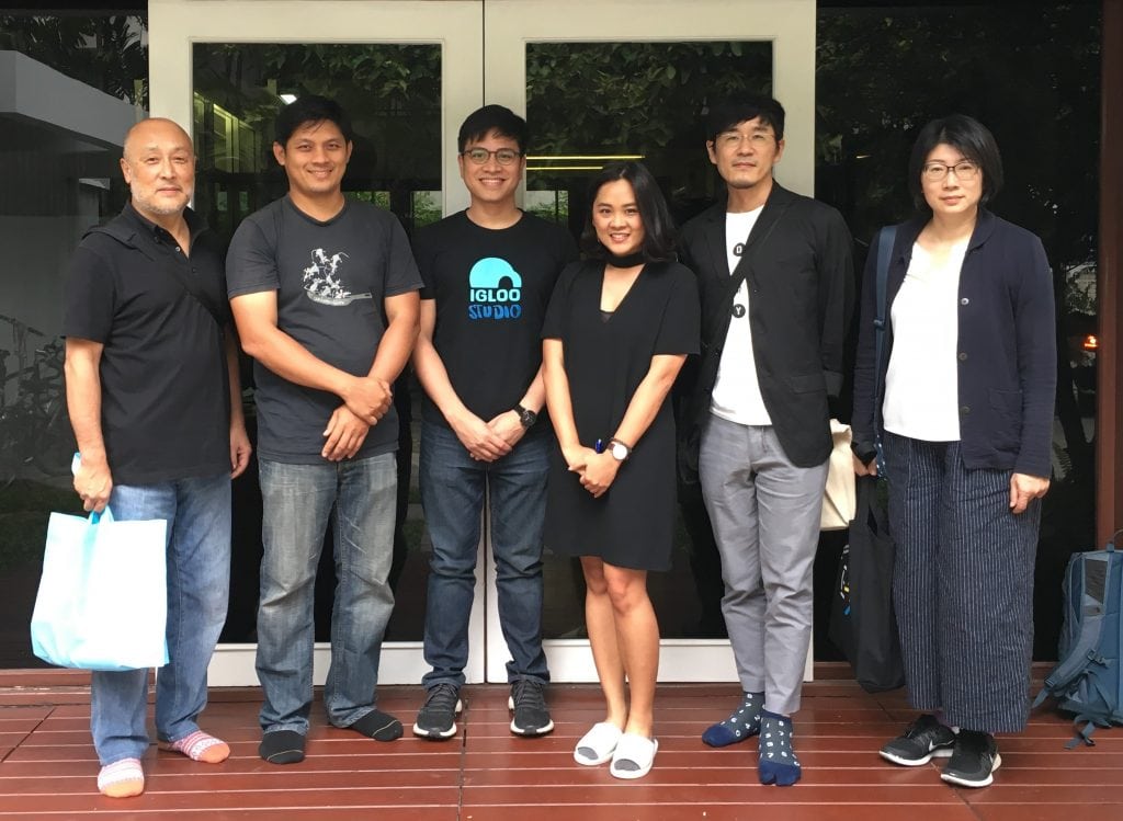 REPRESENTATIVES FROM JAPAN ANIMATION INDUSTRY VISITED IGLOO STUDIO 1