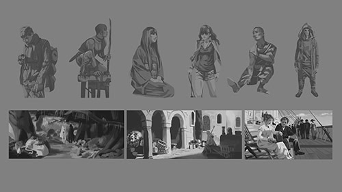 ART TRAINING : LOW KEY DRAWING #2