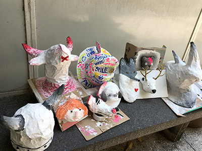 LEARNING: PAPER MACHE