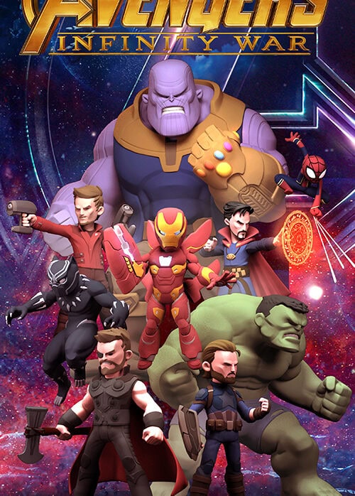 AVENGERS: FANART 3D MODEL