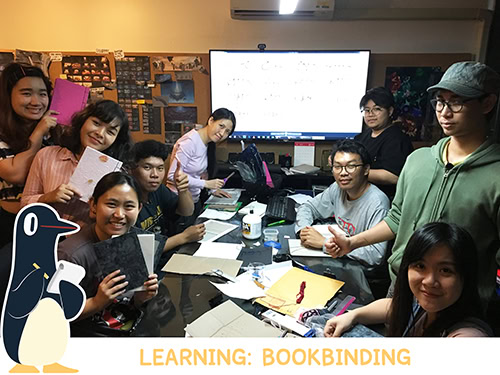 LEARNING: BOOKBINDING