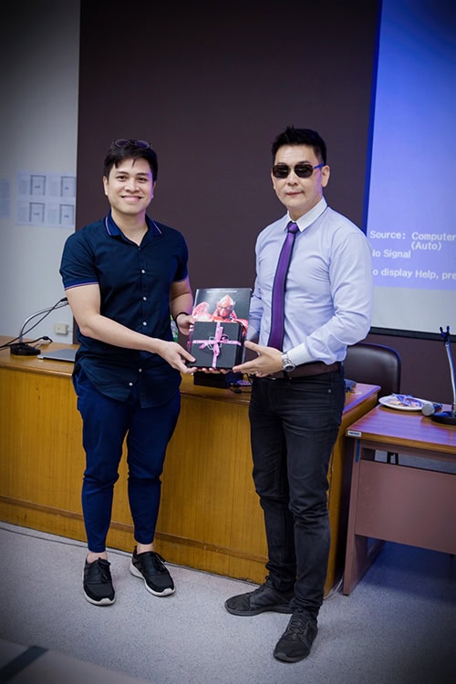 NAT BE GUEST SPEAKER AT DIGITAL ART, RSU 1
