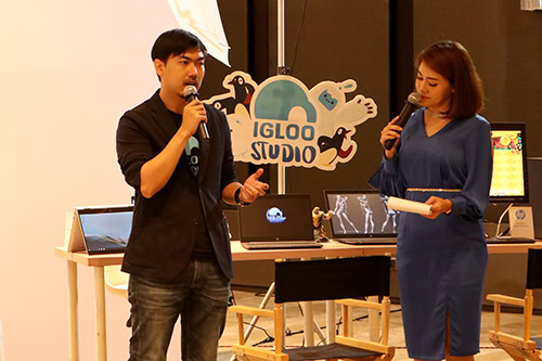 IGLOO ATTEND HP PRESS CON EVENT