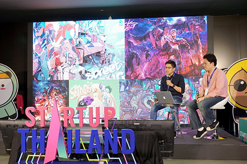NAT BE KEYNOTE SPEAKER AT STARTUP THAILAND 2019