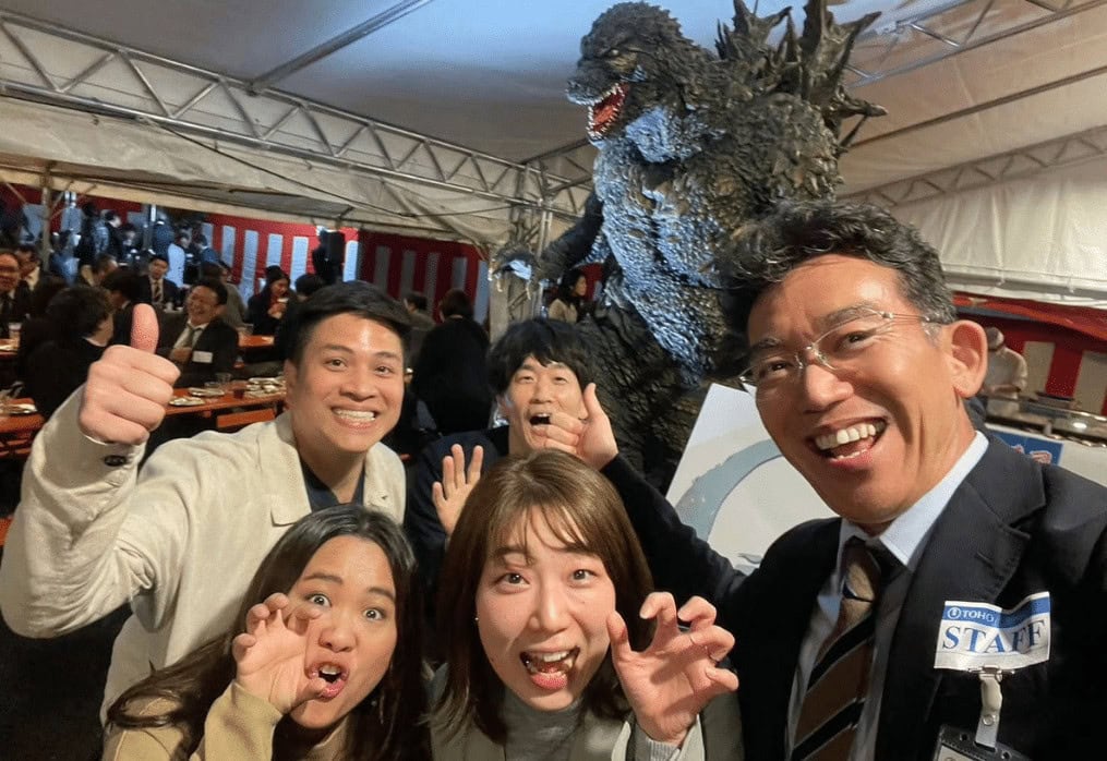 IGLOO Studio has been exclusively invited to attend the TOHO cherry blossom party